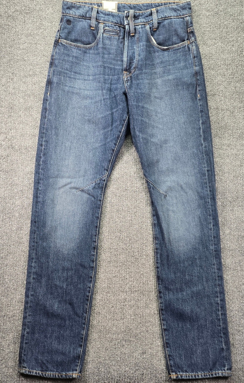G Star Raw D-Staq Tapered Jeans 29x32 Slim Fit Indigo Blue 5 Pocket Cotton
